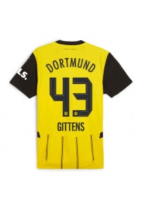 Fotbalové Dres Borussia Dortmund Jamie Bynoe-Gittens #43 Domácí Oblečení 2024-25 Krátký Rukáv